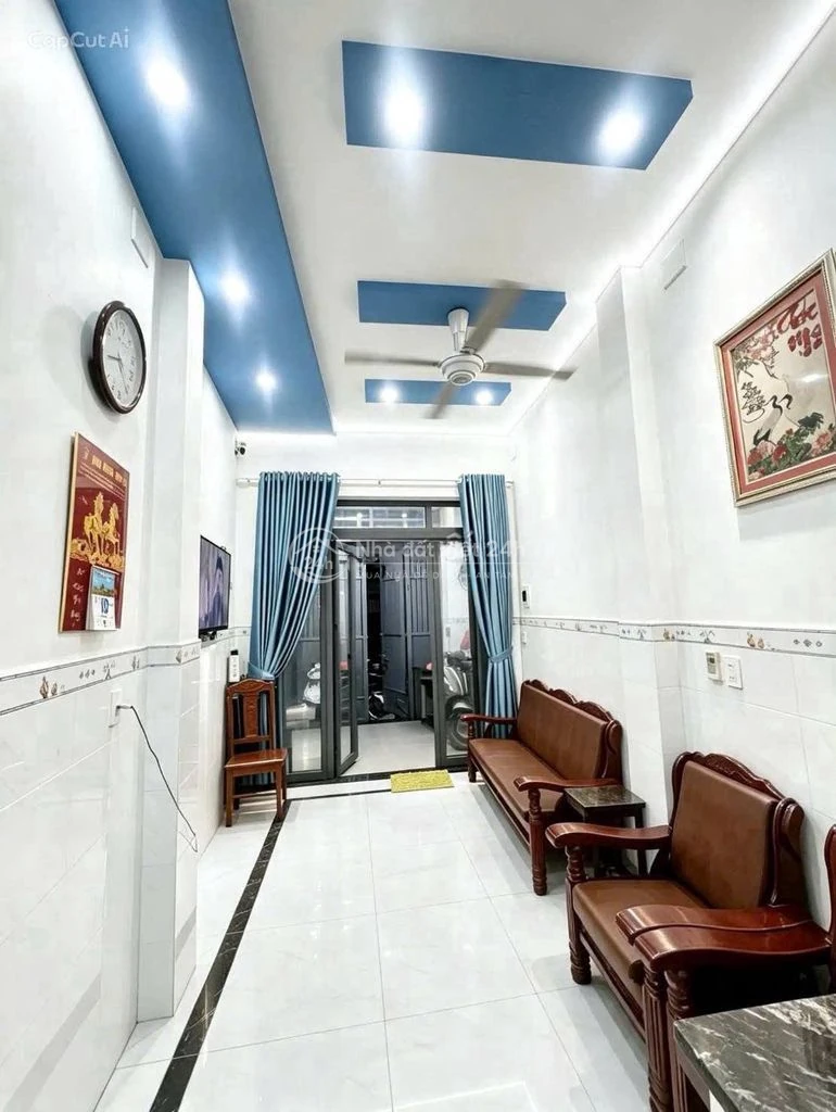 Bán nhà 4 tầng 4PN hẻm ô tô Trần Thị Năm Quận 12 giá 3.7 tỷ