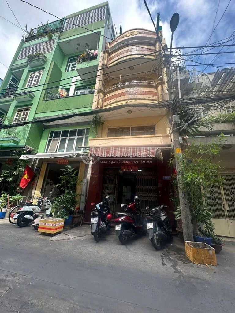Nhà Hẻm Xe Tải Hồng Bàng-Tân Thành 4Tầng