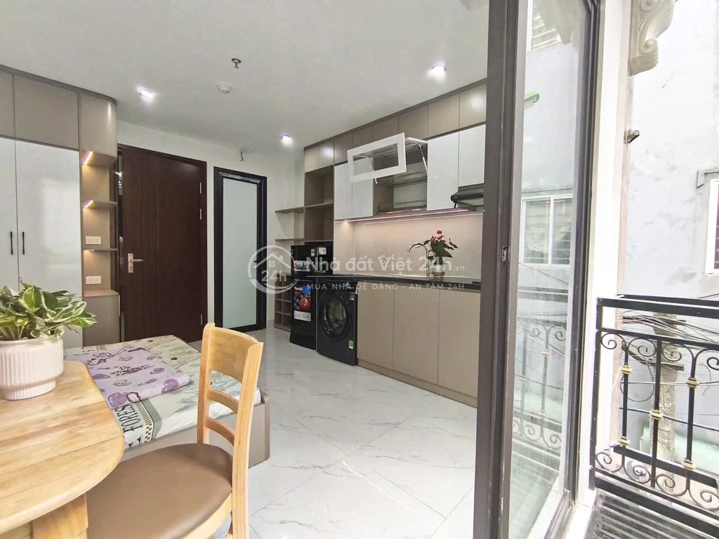 CHO THUÊ CĂN HỘ STUDIO FULL NỘI THẤT NGAY NGÕ 43 TRUNG KÍNH - CG