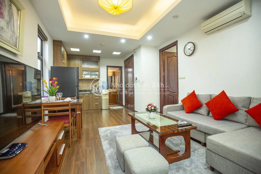 Cho thuê căn hộ dịch vụ 1PN Đào Tấn, Ba Đình full nội thất mới