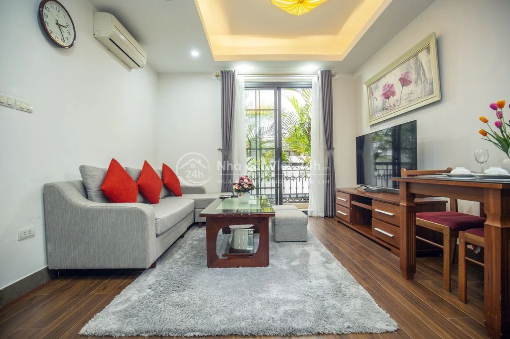 Cho thuê căn hộ dịch vụ 1PN Đào Tấn, Ba Đình full nội thất mới