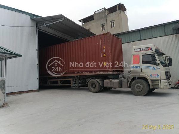 Cho thuê 900m² kho xưởng tại Cầu Diễn, Bắc Từ Liêm, Hà Nội container vào tận nơi