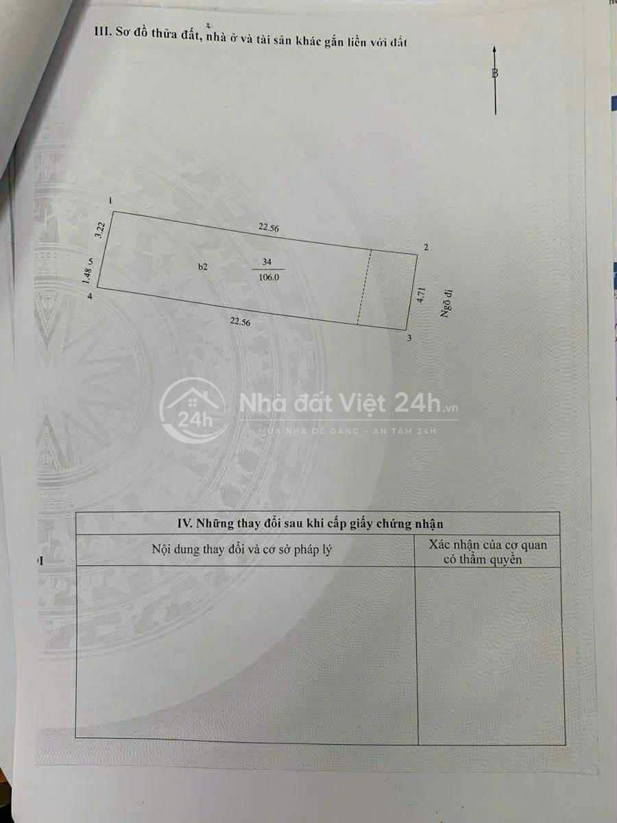 Bán nhà 3 tầng số 12 ngõ 69A phố Hoàng Văn Thái ô tô tránh kinh doanh giá 28 tỷ